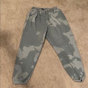 MISSGUIDED TIE DYE SWEATPANTS